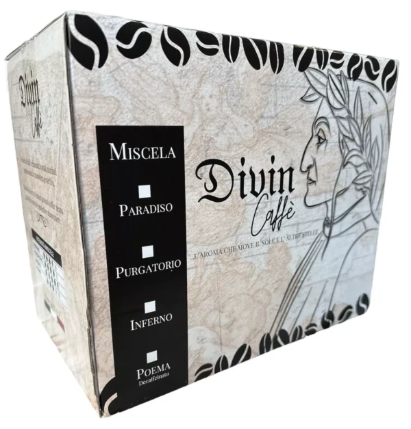 DIVIN CAFFE,CAPSULE,CAFFE,AROMA,INTENSO ,SISTEMA,CHIUSO
